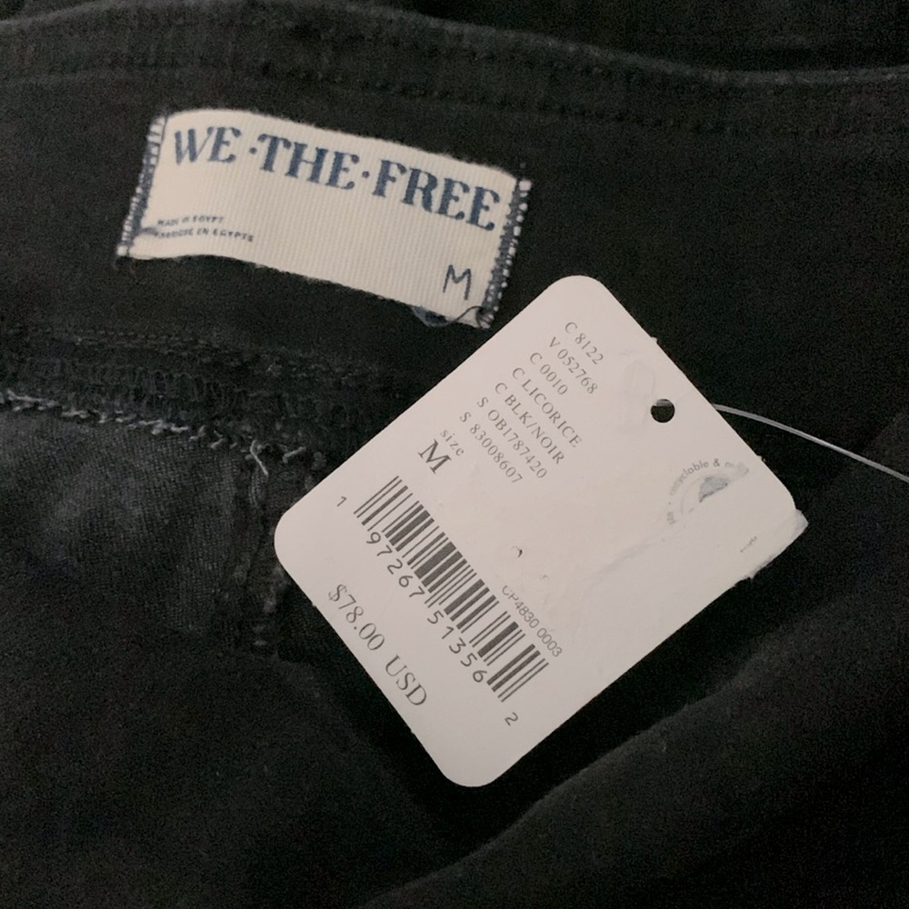 FREE PEOPLE Double Dutch Pull-On Slit Skinny Jeans We The Free - Picture 8 of 12